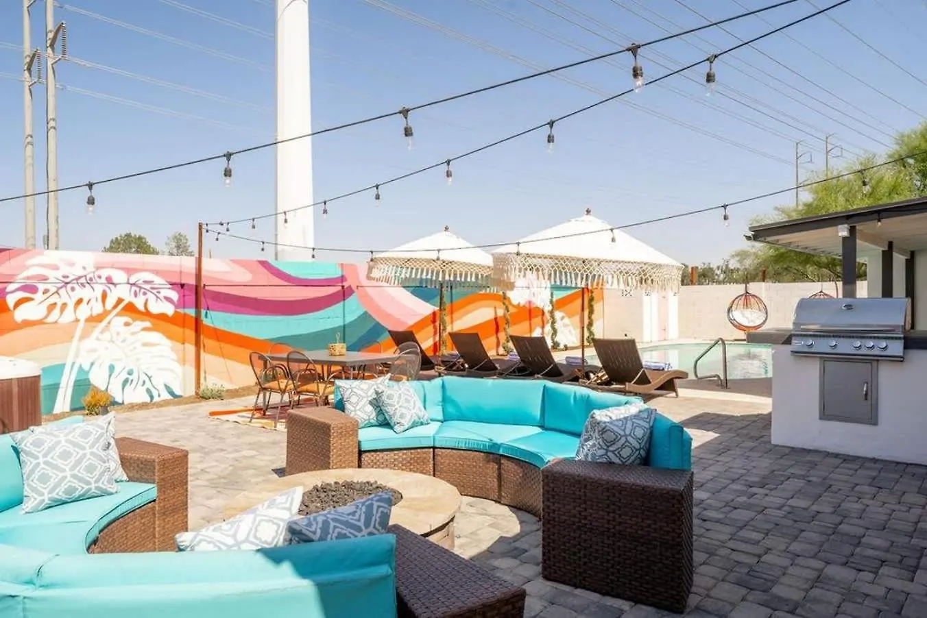 Pink Palms - Bachelorette Dream Pool Spa Bbq Scottsdale